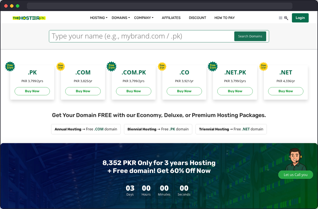 TheHoster screenshot